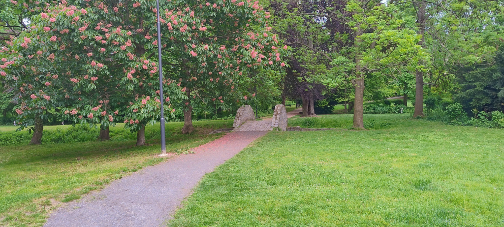 Čakovice - zámecký park