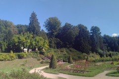 Růžová zahrada na Konopišti