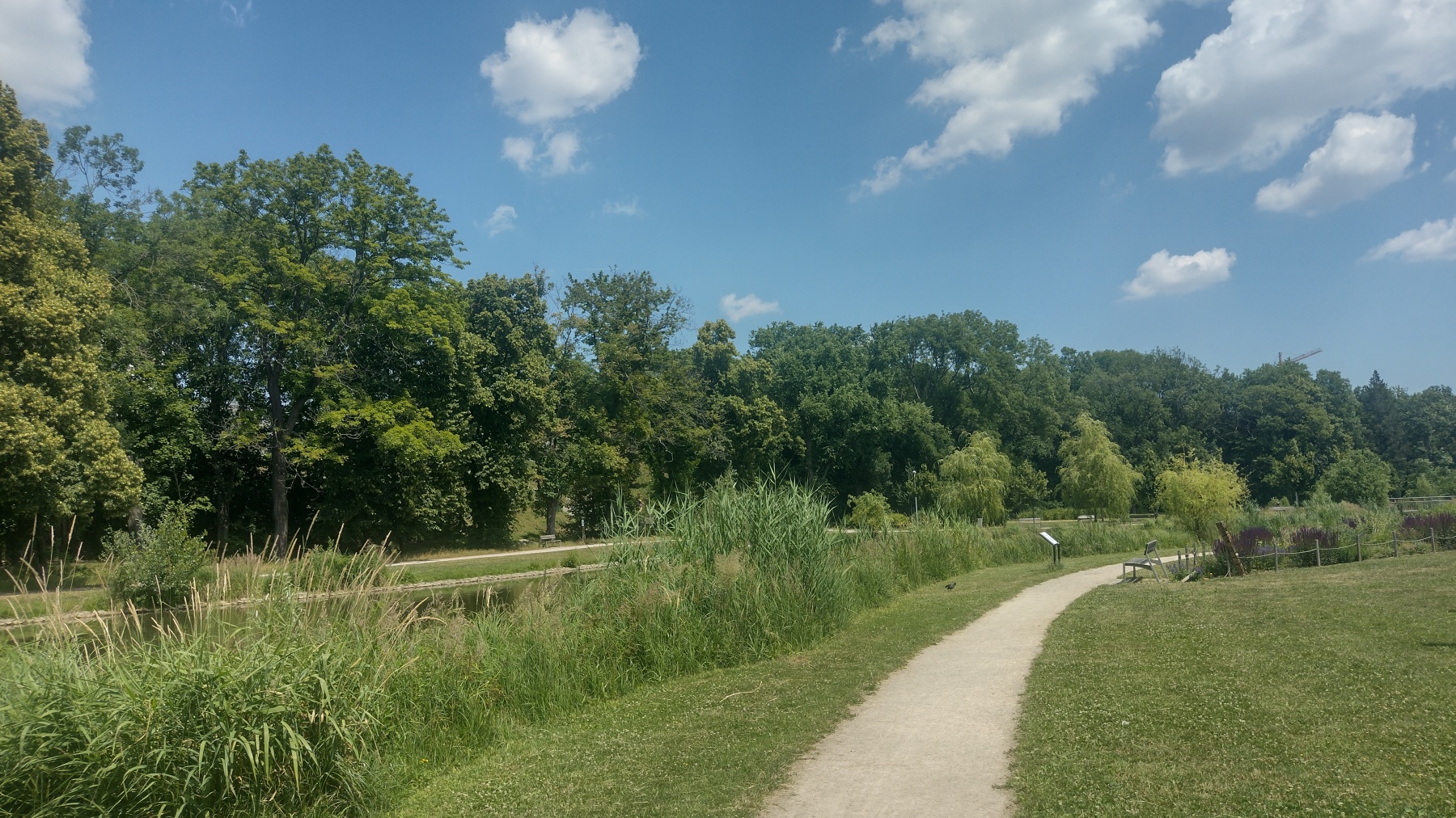 Park Zahrádky v Praze