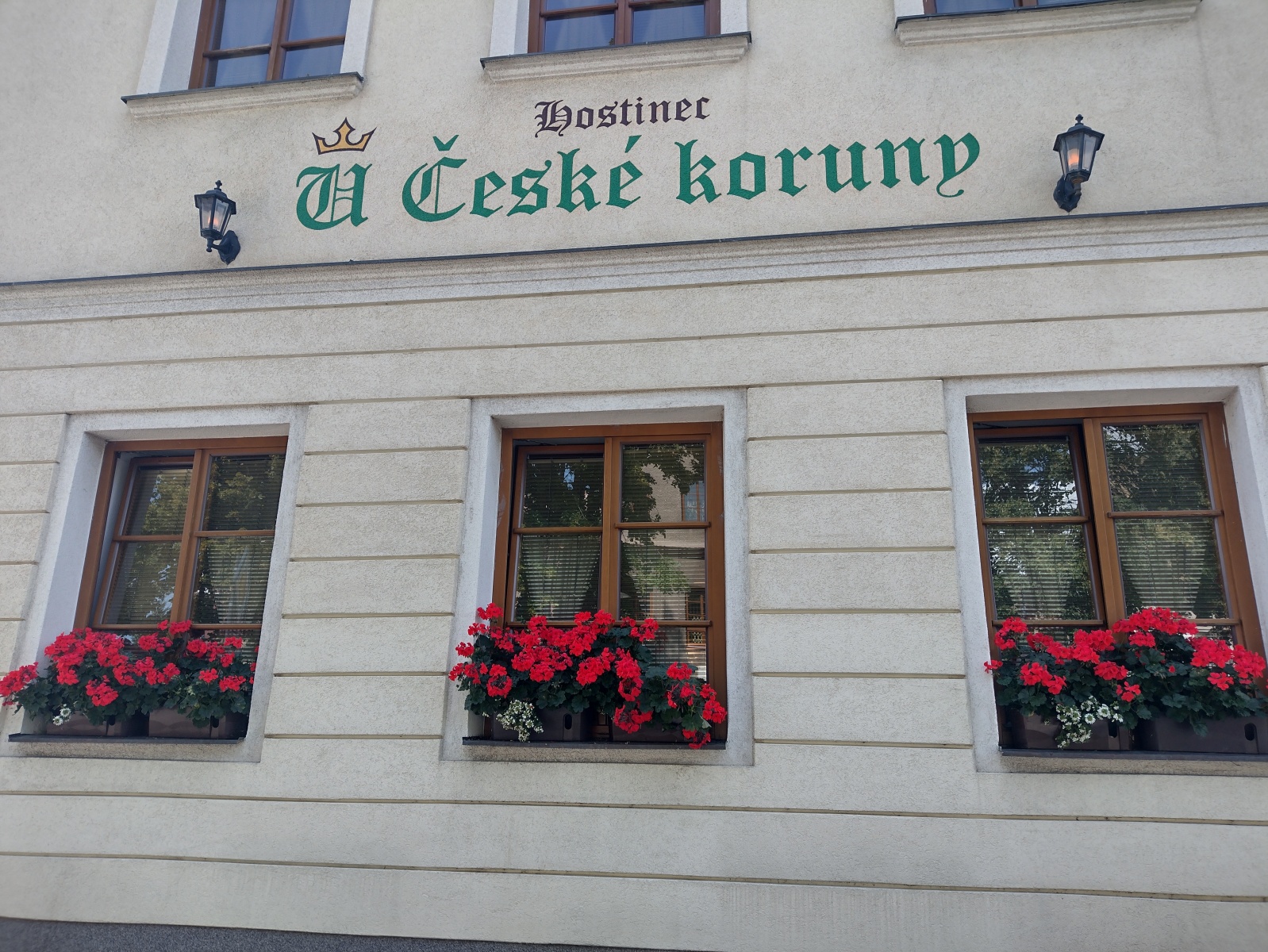 Hostinec U české koruny