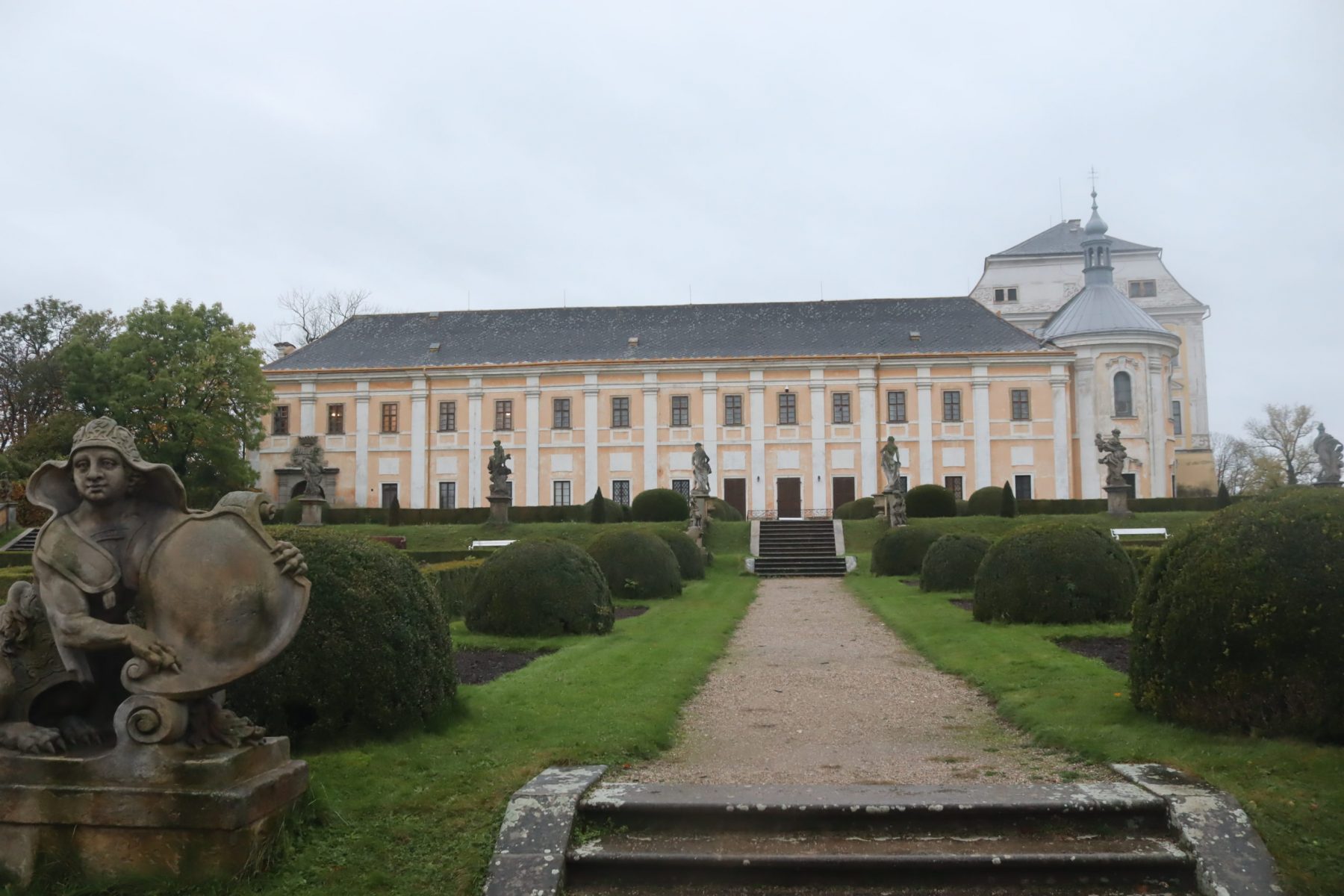Zámecká zahrada u zámku Lysá nad Labem / Foto: Redakce