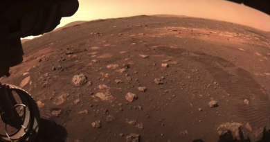 Pohyb Perseverance na Marsu / zdroj video youtube: https://www.youtube.com/watch?v=DSy-sW0jsVw
