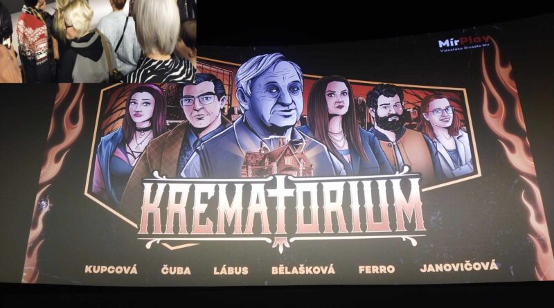 Z premiéry seriálu Krematorium, Foto: Zuzana Kodrlová Zelenková