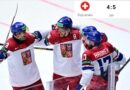 Češi v repríze loňského finále porazili v dramatu 5-4 po prodloužení Švýcary