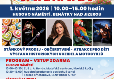 Prvomájový jarmark 2026 v Benátkách nad Jizerou