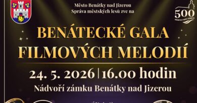 Filmové melodie v neděli rozezní benatecký zámek