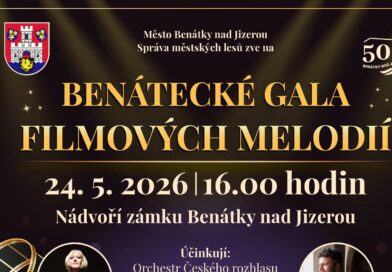 Filmové melodie v neděli rozezní benatecký zámek