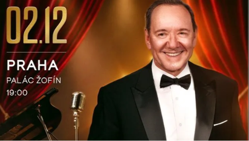 Hollywood v Praze: Kevin Spacey přiveze na Žofín své „Písně a příběhy“
