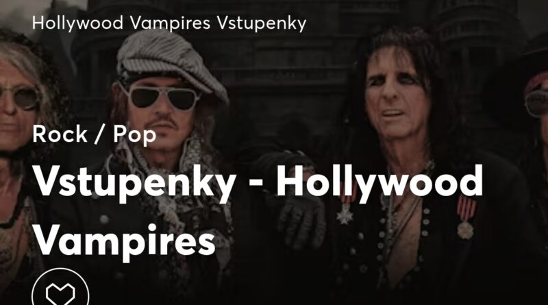 Hollywood Vampires otřesou Prahou: Depp, Cooper a Perry přivezou rockové peklo do Fortuny