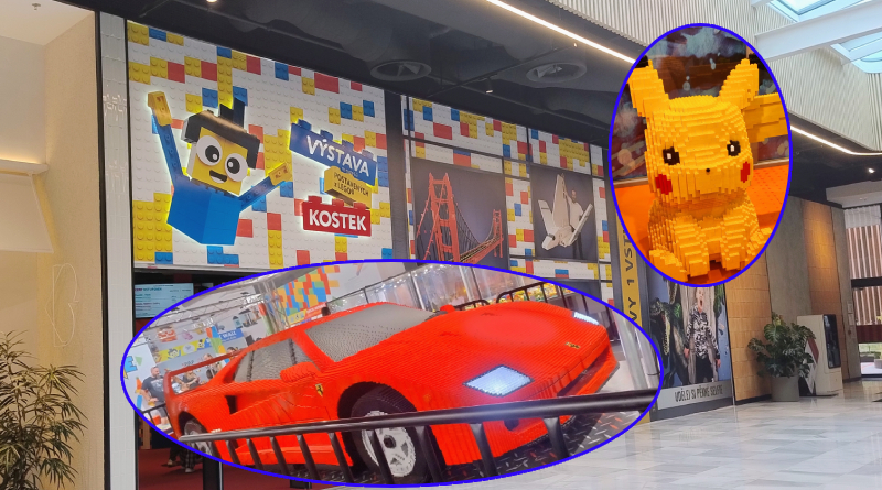 Hravá výstava na Čerňáku: Ferrari a celý svět z kostiček Lega