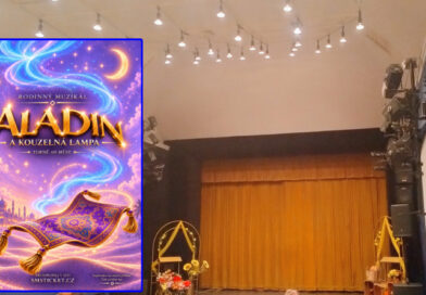 Aladin se proletěl divadlem v Poděbradech… A kam zamíří příště?